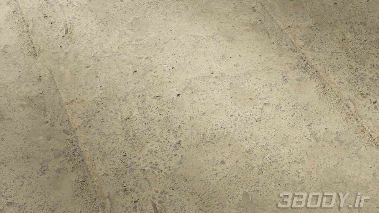 متریال بتن زبر rough concrete عکس 1